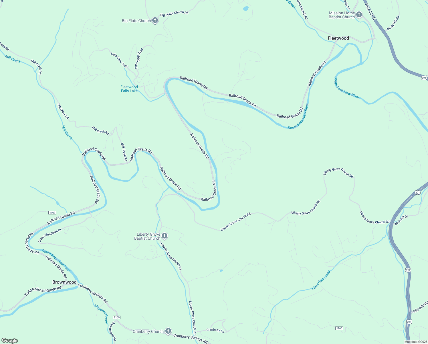 map of restaurants, bars, coffee shops, grocery stores, and more near 3891 Railroad Grade Road in Fleetwood
