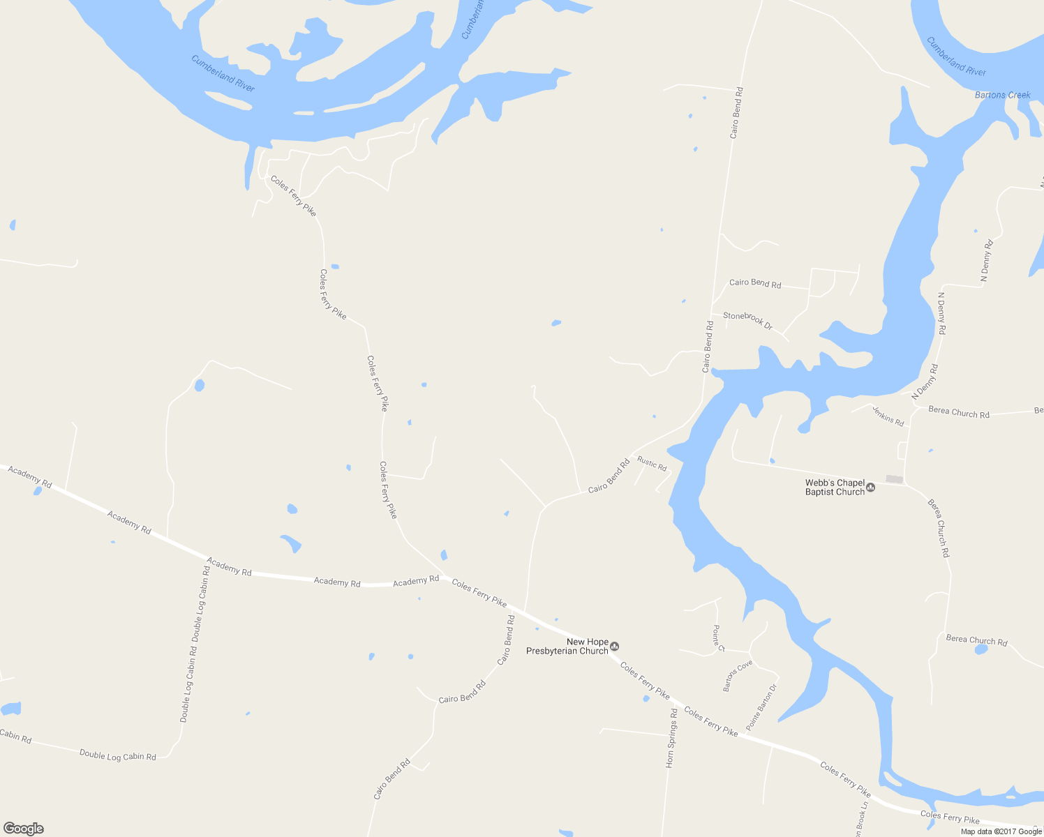 map of restaurants, bars, coffee shops, grocery stores, and more near 3884 Cairo Bend Road in Lebanon