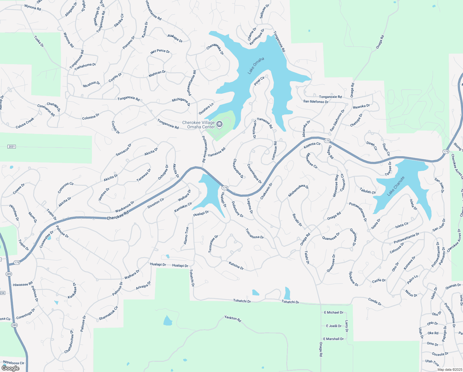 map of restaurants, bars, coffee shops, grocery stores, and more near in Cherokee Village