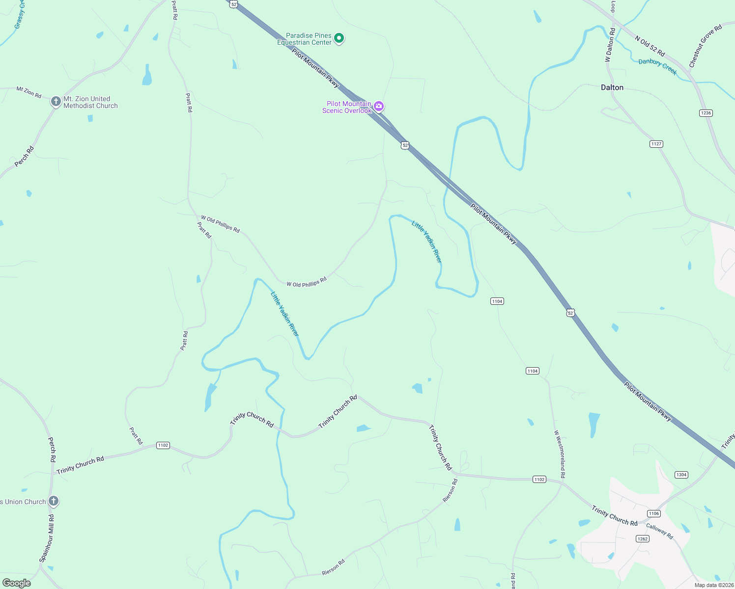 map of restaurants, bars, coffee shops, grocery stores, and more near 1410 West Old Phillips Road in Pinnacle