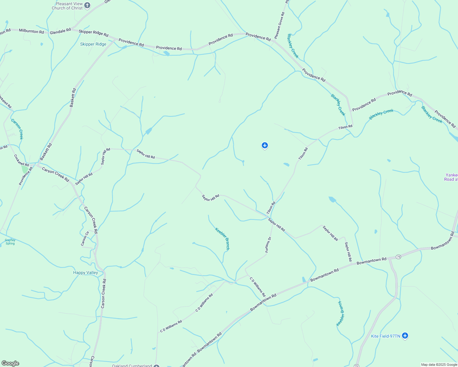 map of restaurants, bars, coffee shops, grocery stores, and more near 445 Saylor Hill Road in Limestone