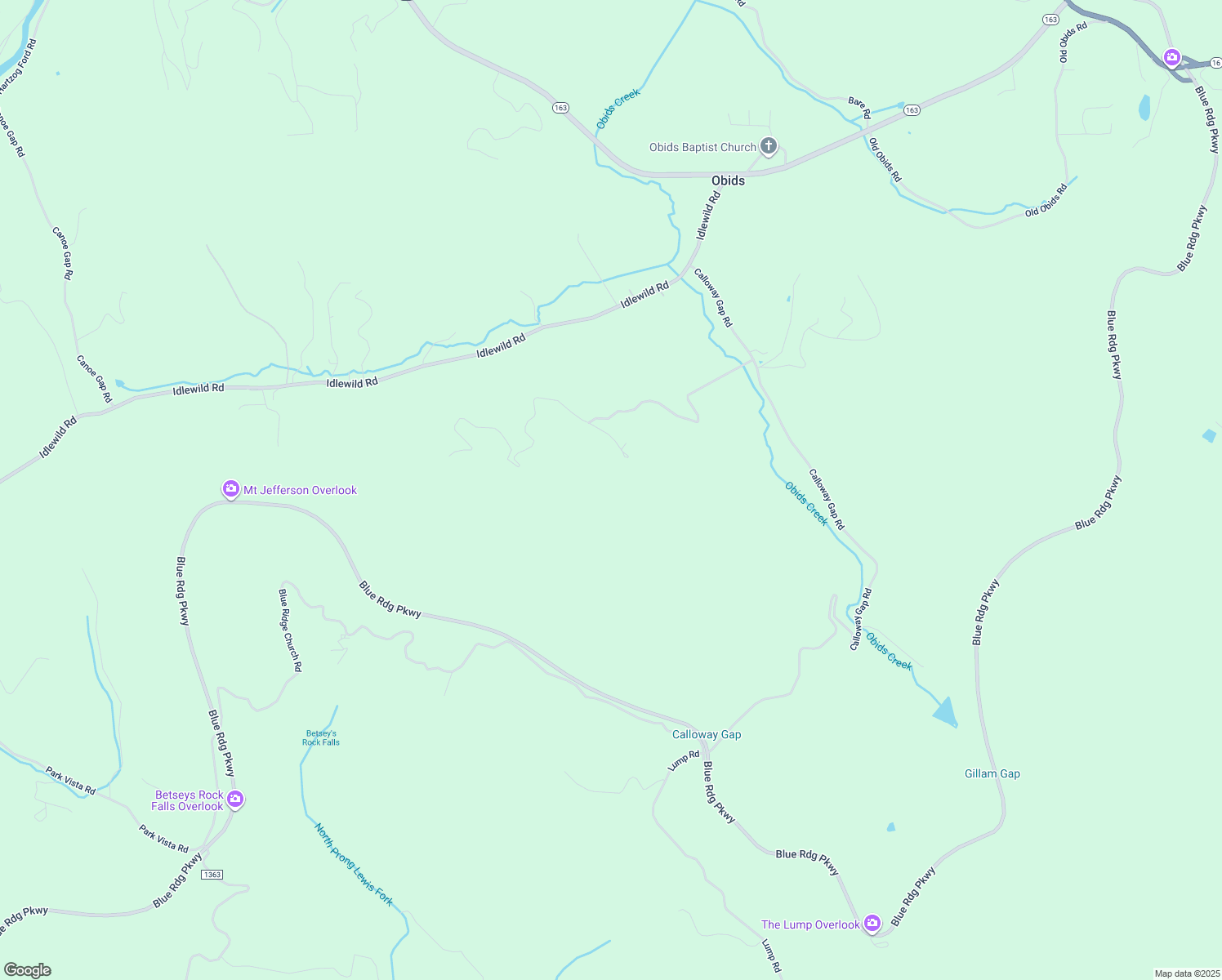 map of restaurants, bars, coffee shops, grocery stores, and more near 196 Mesa Way in West Jefferson