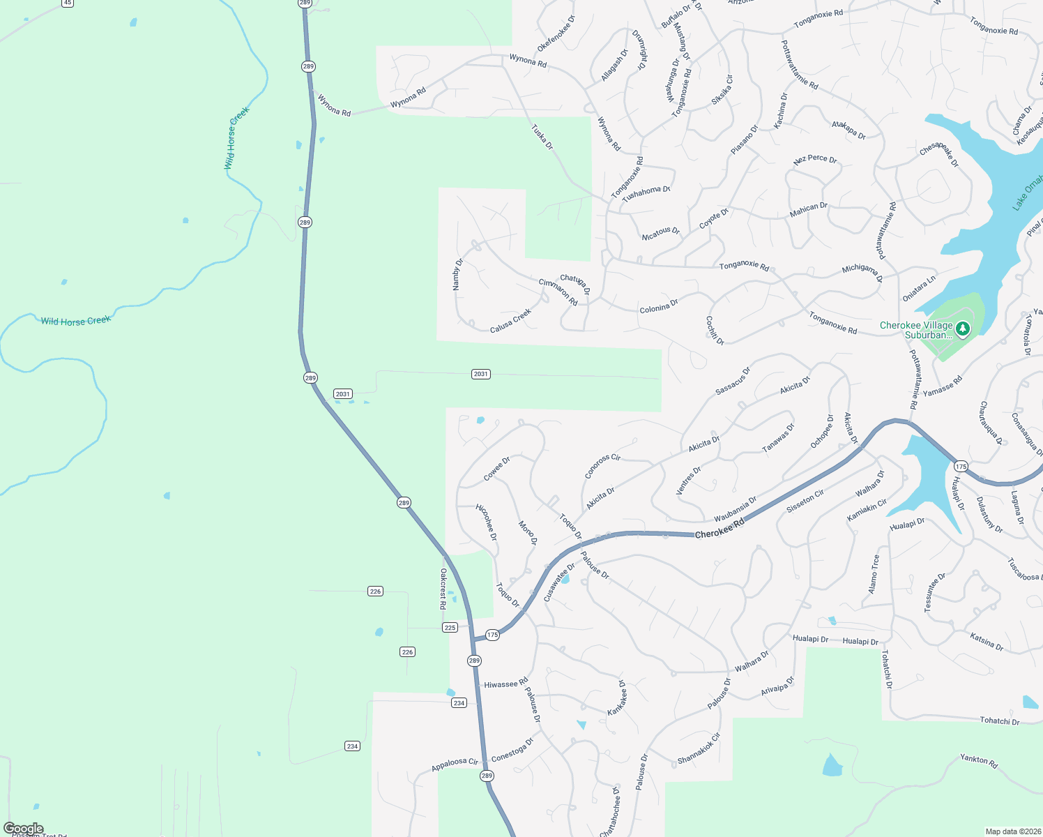 map of restaurants, bars, coffee shops, grocery stores, and more near in Cherokee Village