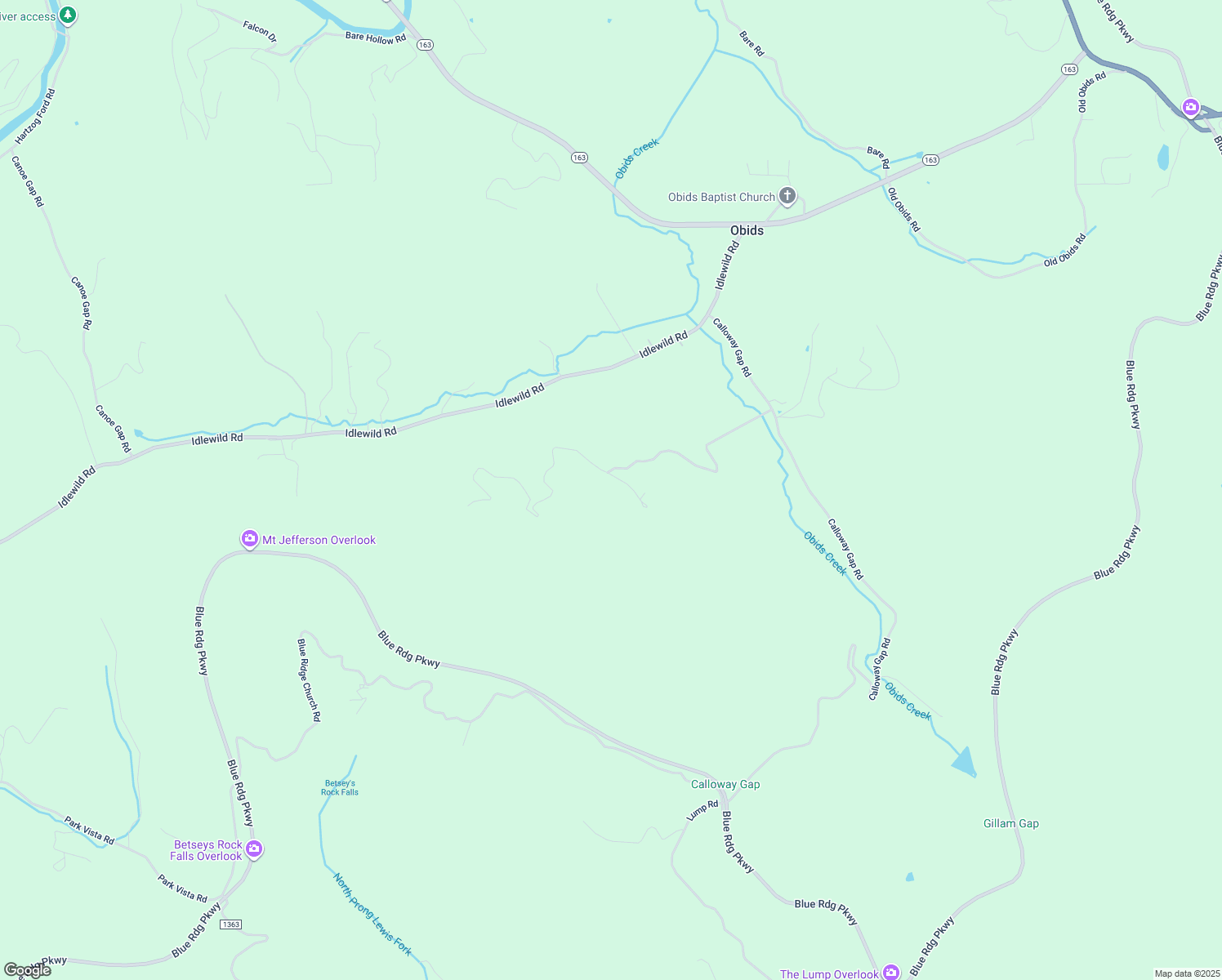 map of restaurants, bars, coffee shops, grocery stores, and more near 120 Mesa Way in West Jefferson
