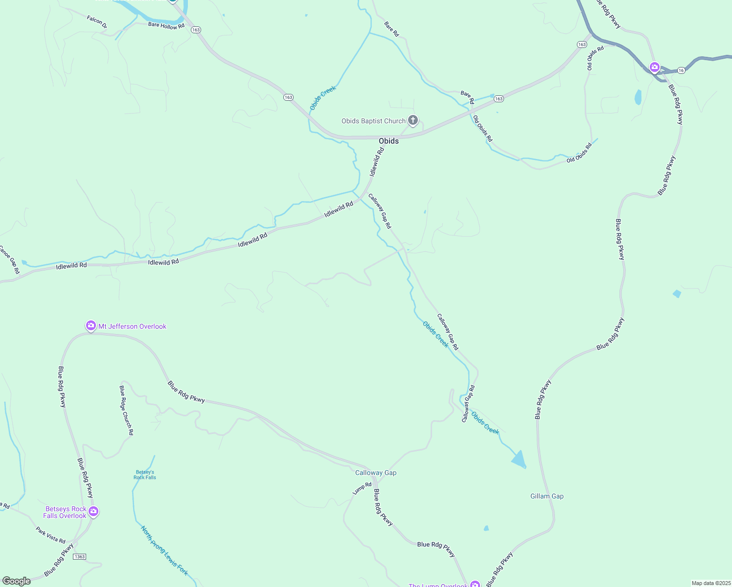 map of restaurants, bars, coffee shops, grocery stores, and more near 511 Hidden Spring Road in West Jefferson