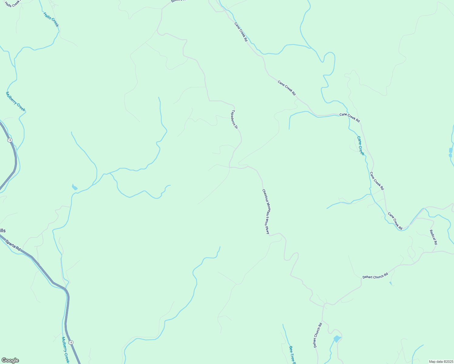 map of restaurants, bars, coffee shops, grocery stores, and more near 353 Orchard Trail in McGrady
