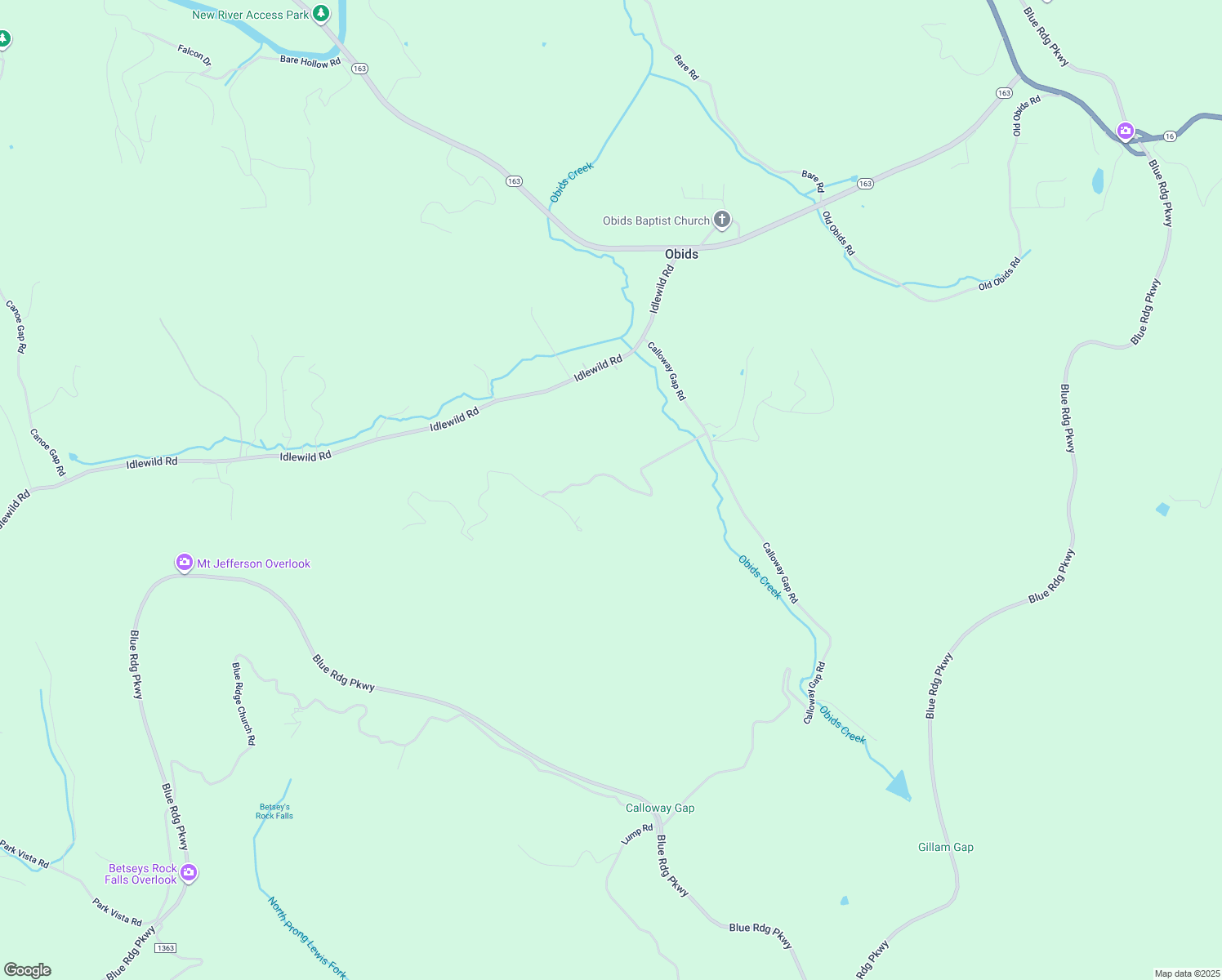 map of restaurants, bars, coffee shops, grocery stores, and more near 529 Hidden Spring Road in West Jefferson