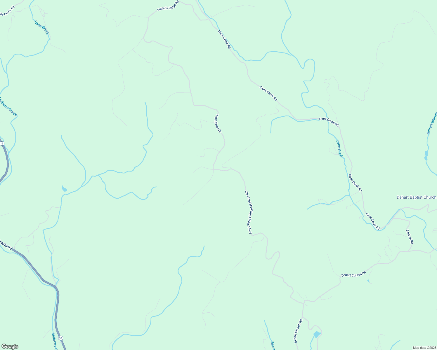 map of restaurants, bars, coffee shops, grocery stores, and more near 353 Orchard Trail in McGrady