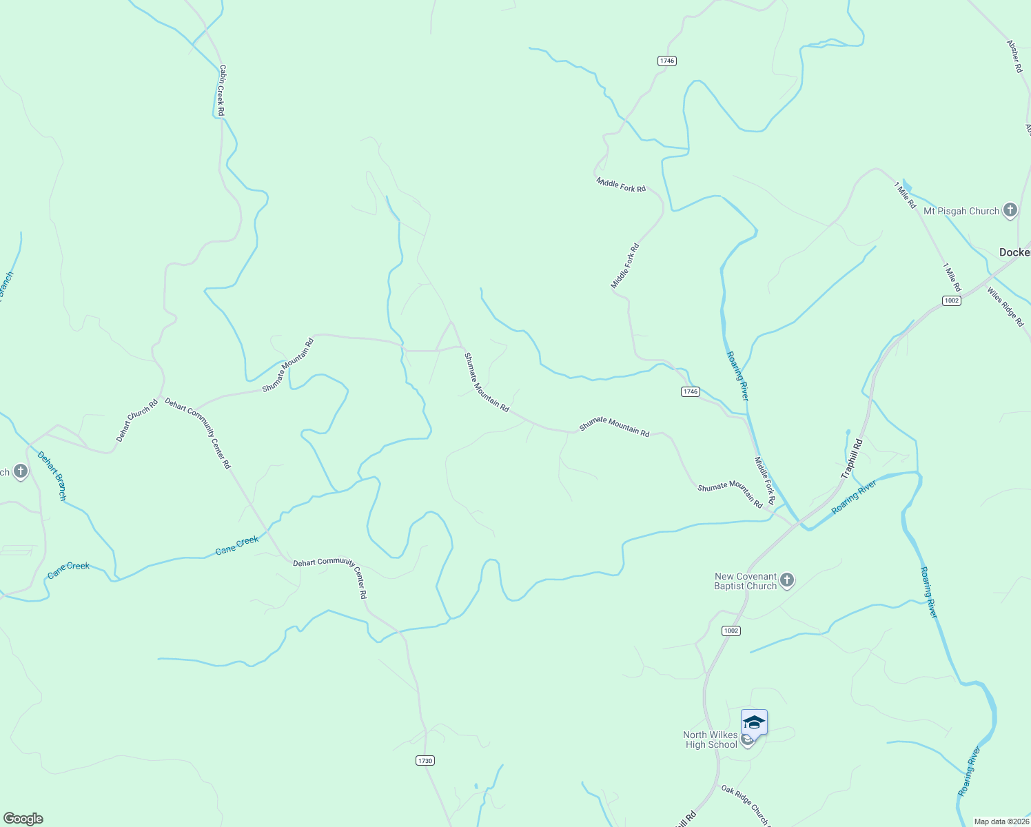 map of restaurants, bars, coffee shops, grocery stores, and more near 1238 Shumate Mountain Road in Hays