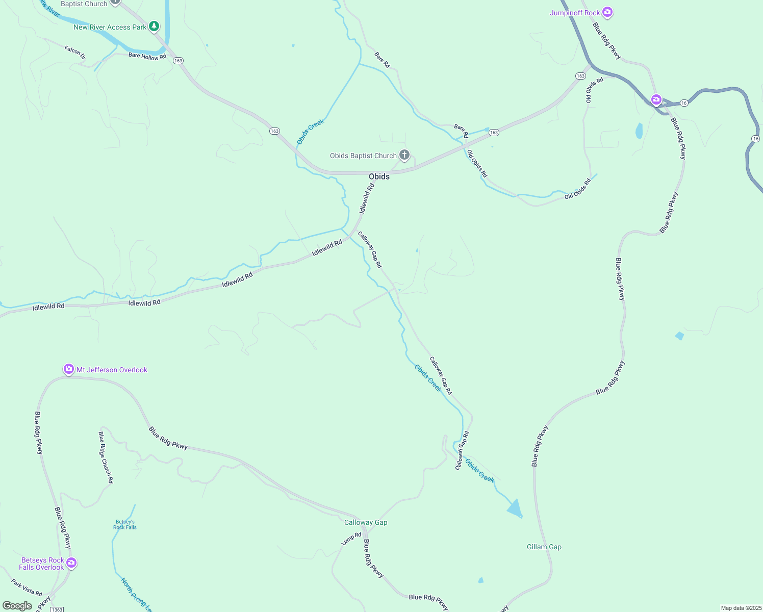 map of restaurants, bars, coffee shops, grocery stores, and more near 217 Hidden Spring Road in West Jefferson