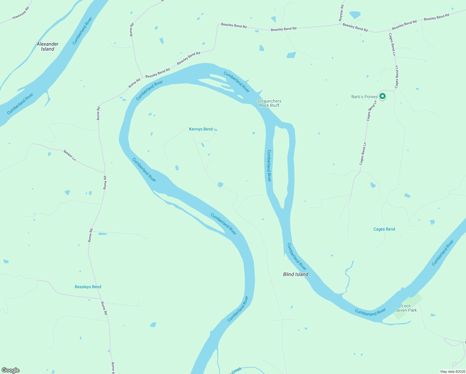 map of restaurants, bars, coffee shops, grocery stores, and more near 348 Kennys Bend Lane in Carthage
