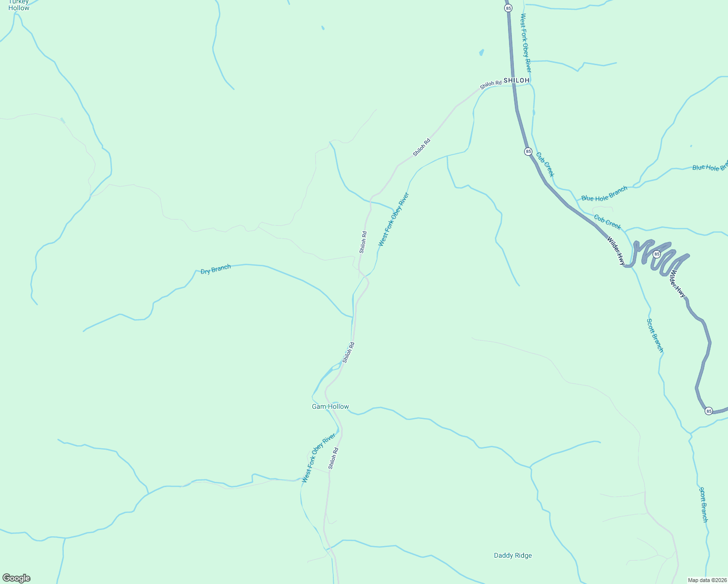 map of restaurants, bars, coffee shops, grocery stores, and more near 409 Shiloh Road in Crawford