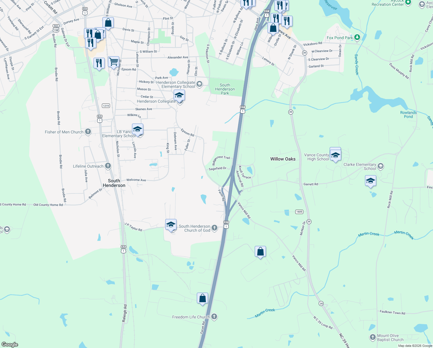map of restaurants, bars, coffee shops, grocery stores, and more near 666 Sagefield Way in Henderson