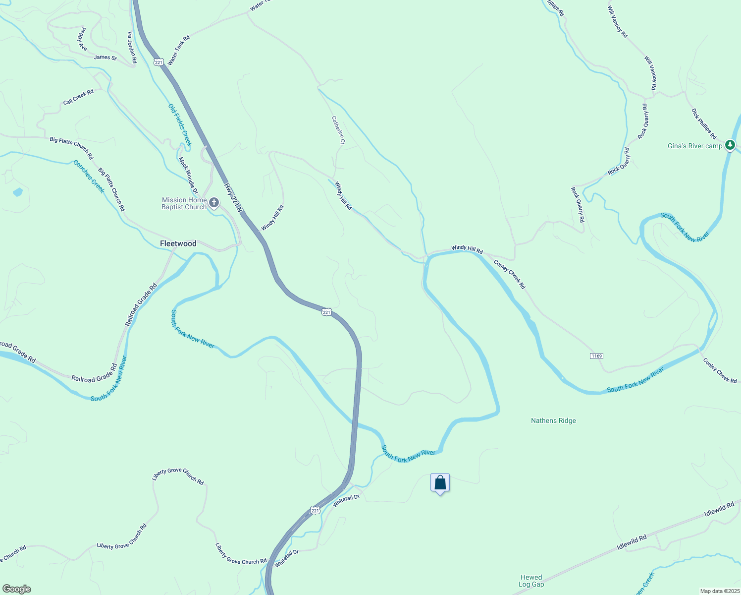 map of restaurants, bars, coffee shops, grocery stores, and more near 328 River Ridge Road in Fleetwood