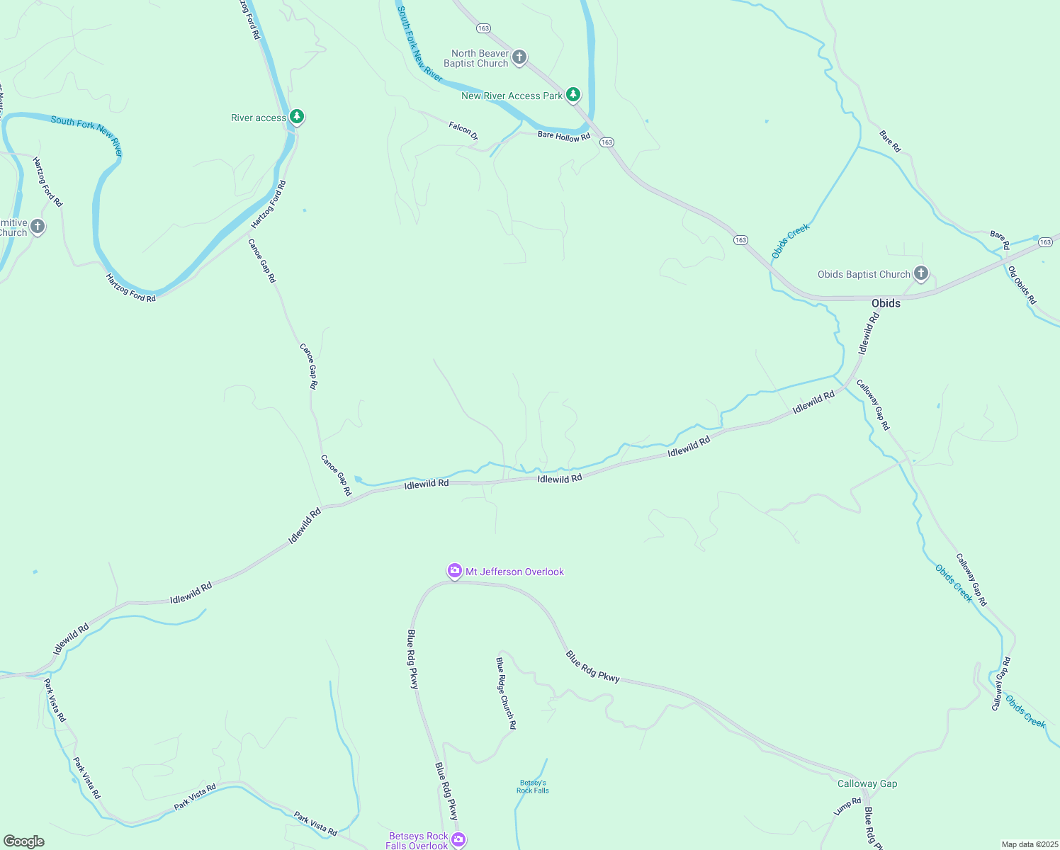 map of restaurants, bars, coffee shops, grocery stores, and more near 294 Deer Creek Road in West Jefferson