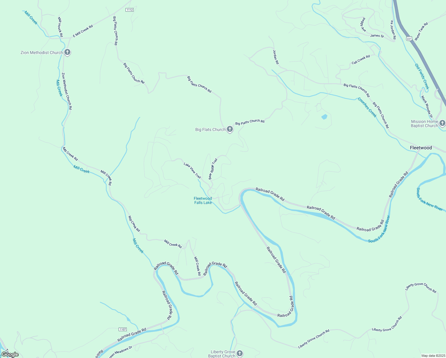 map of restaurants, bars, coffee shops, grocery stores, and more near 220 Pheasant Trail in Fleetwood