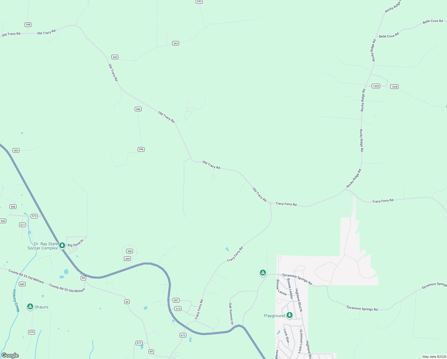 map of restaurants, bars, coffee shops, grocery stores, and more near 3173 Old Tracy Road in Mountain Home