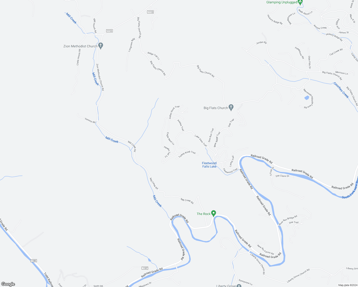 map of restaurants, bars, coffee shops, grocery stores, and more near 275 Racoon Run in Fleetwood