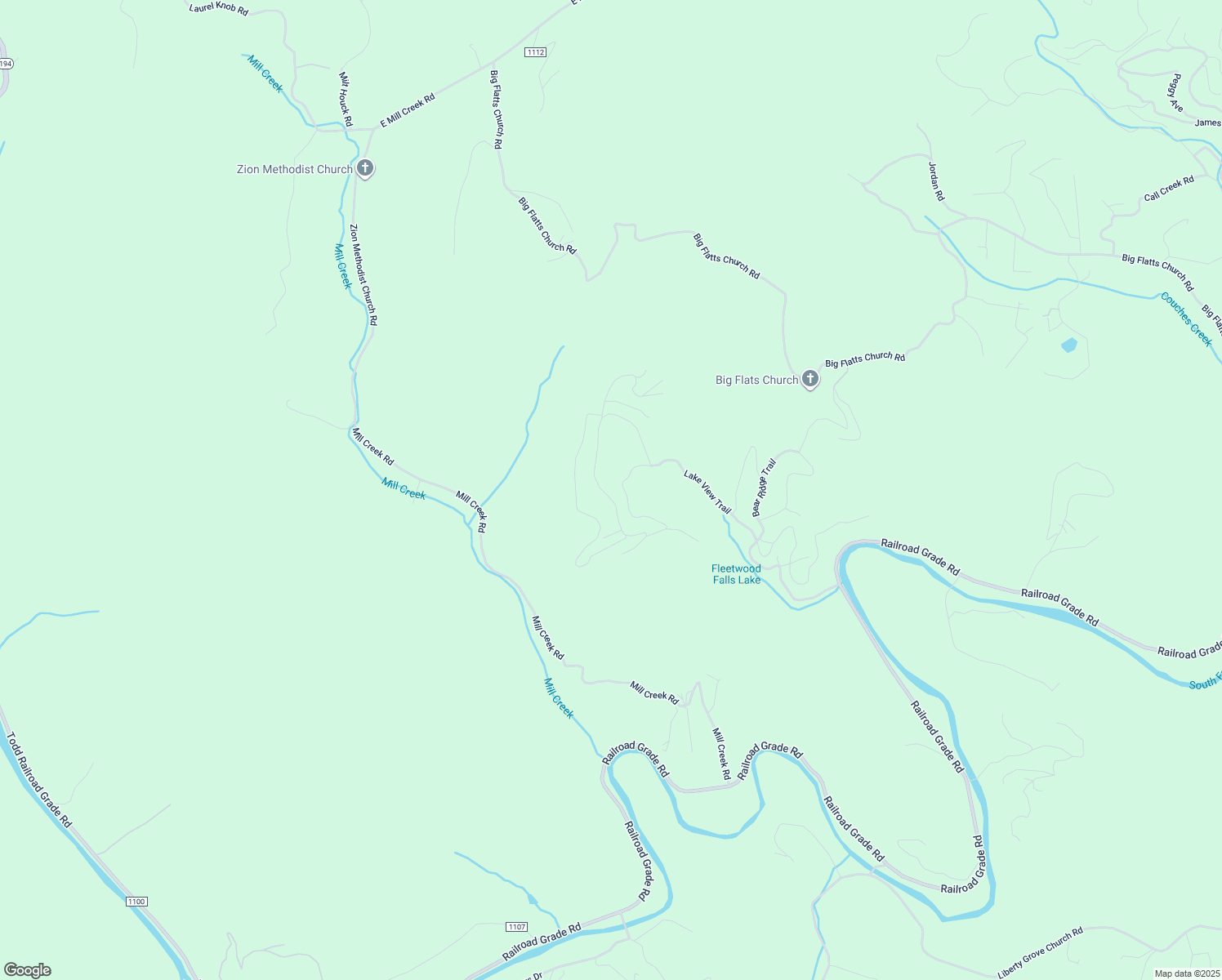 map of restaurants, bars, coffee shops, grocery stores, and more near 367 Eagle Nest Lane in Fleetwood