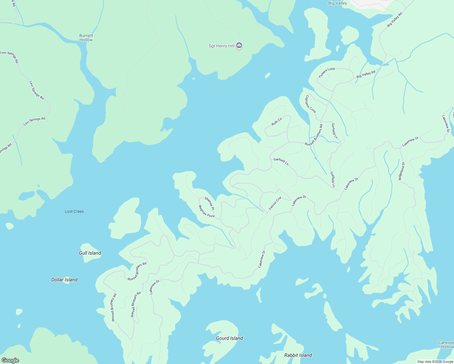 map of restaurants, bars, coffee shops, grocery stores, and more near 1958 Russell Brothers Road in Sharps Chapel