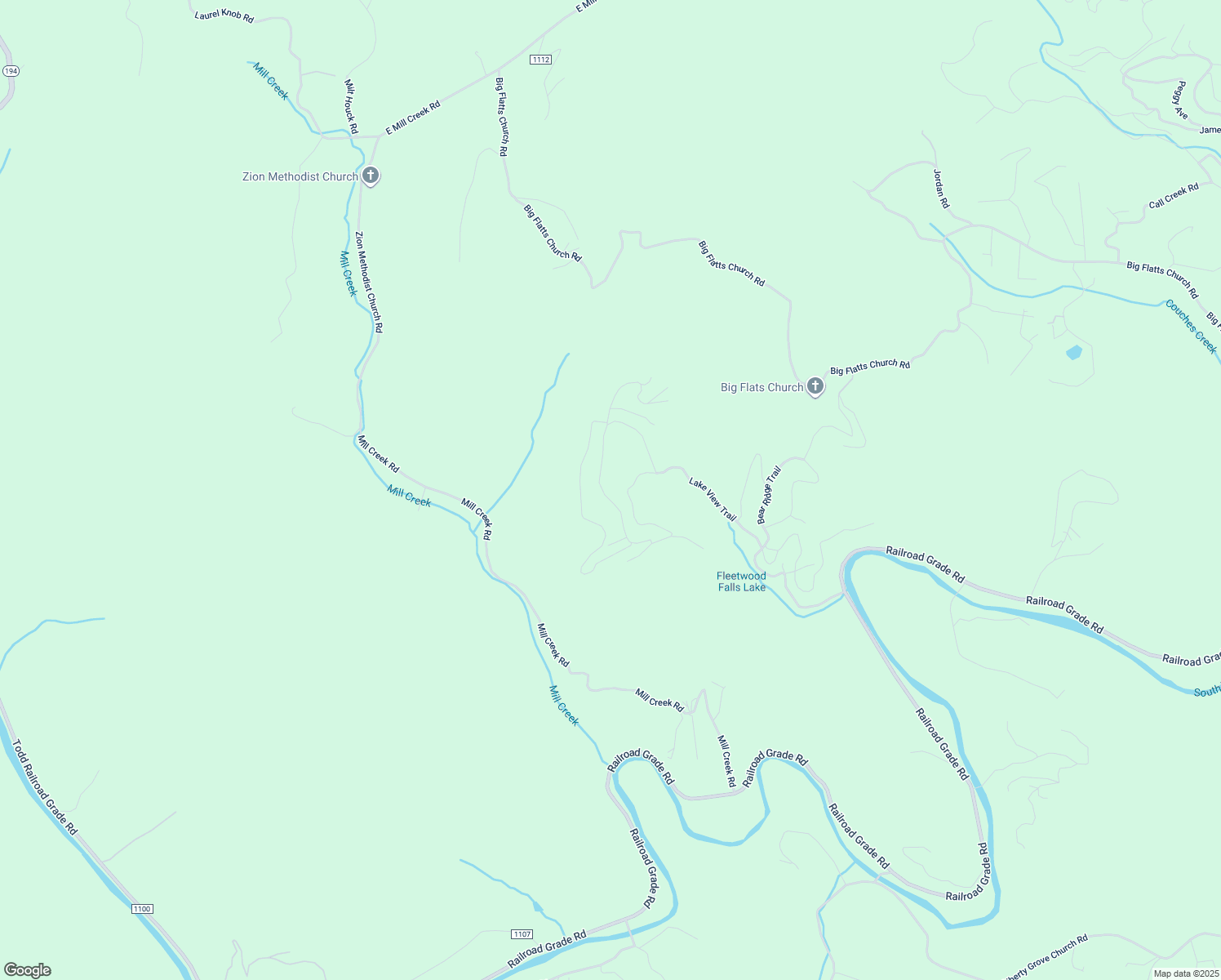 map of restaurants, bars, coffee shops, grocery stores, and more near 321 Eagle Nest Lane in Fleetwood