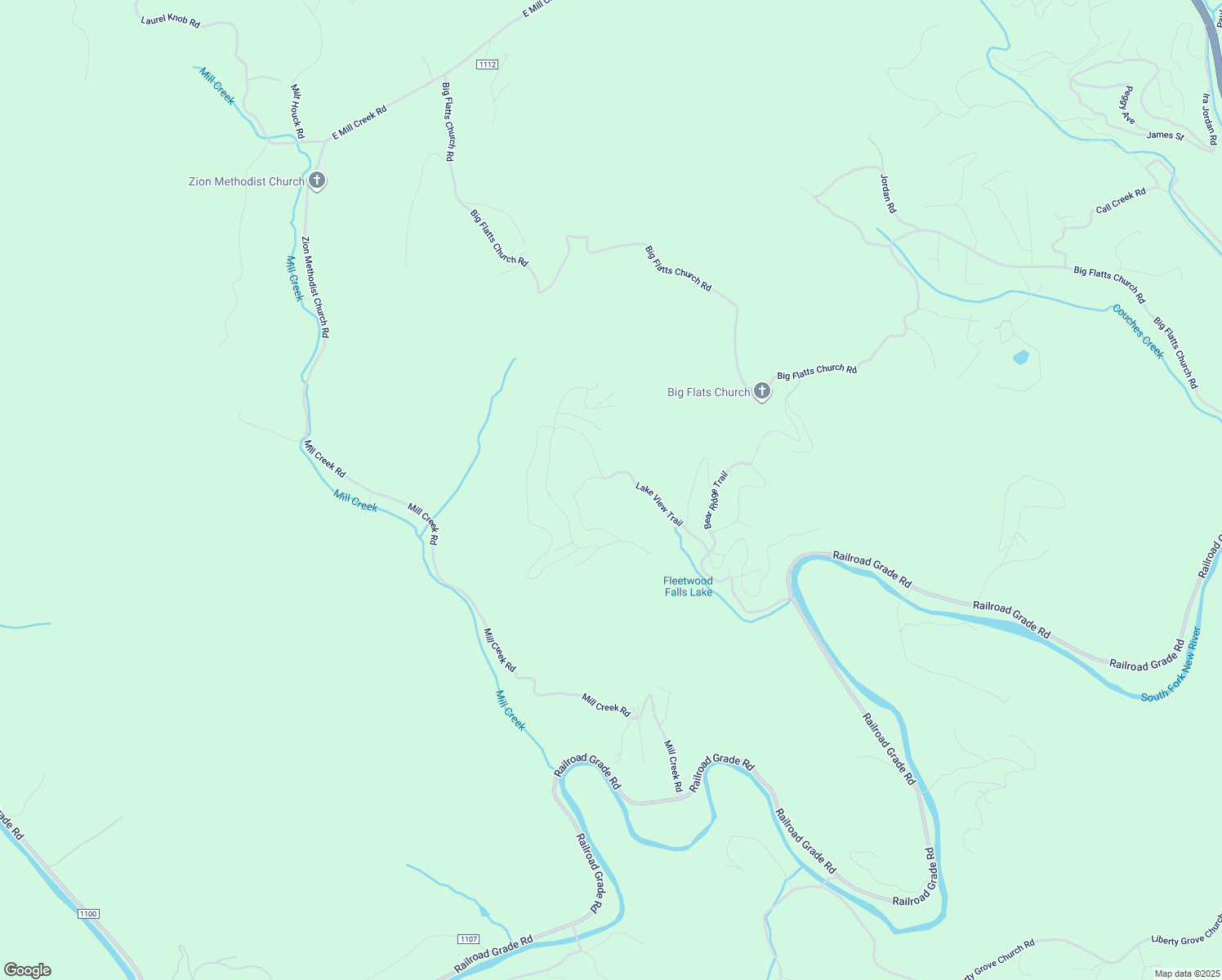 map of restaurants, bars, coffee shops, grocery stores, and more near 925 Lake View Trail in Fleetwood