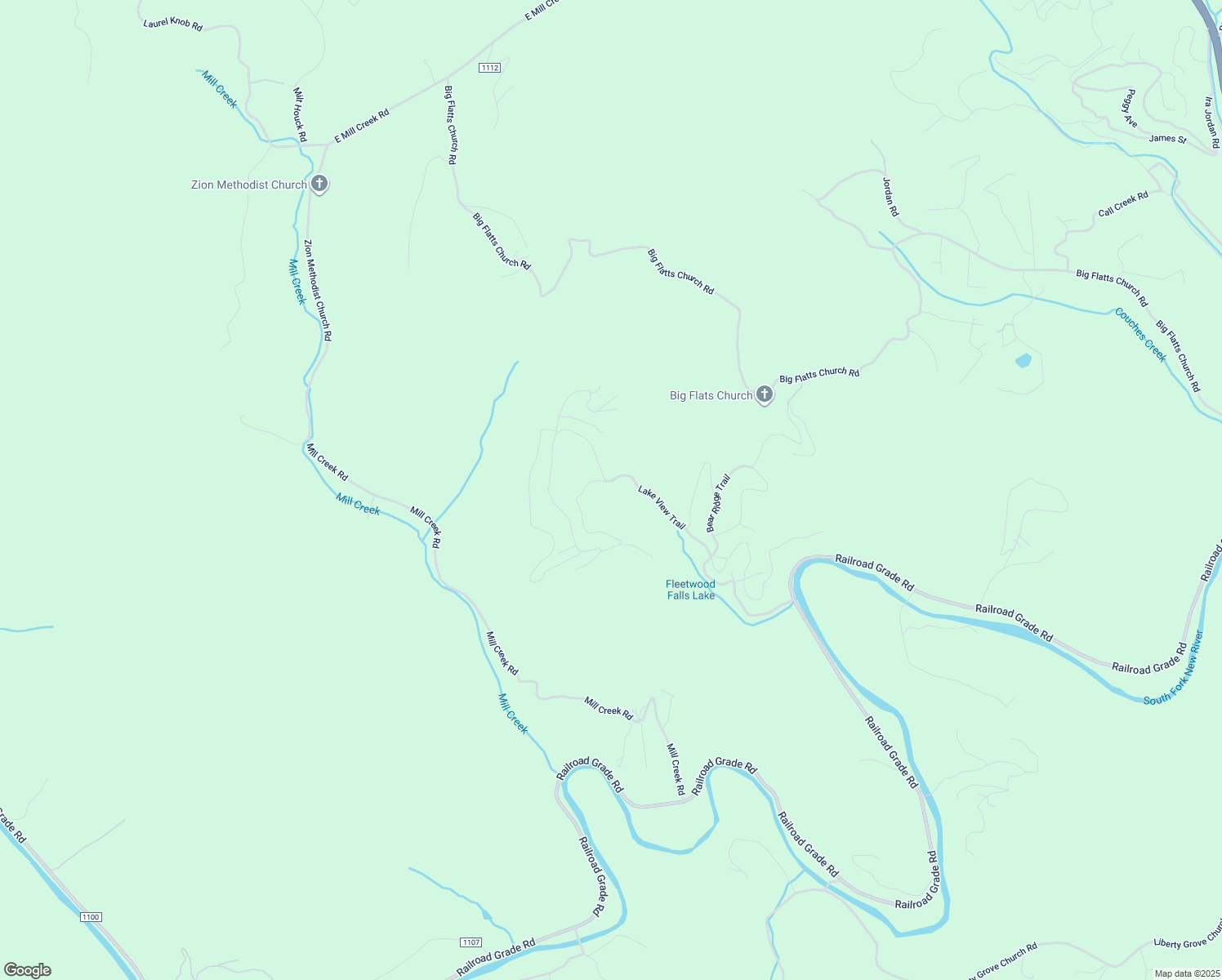 map of restaurants, bars, coffee shops, grocery stores, and more near 925 Lake View Trail in Fleetwood