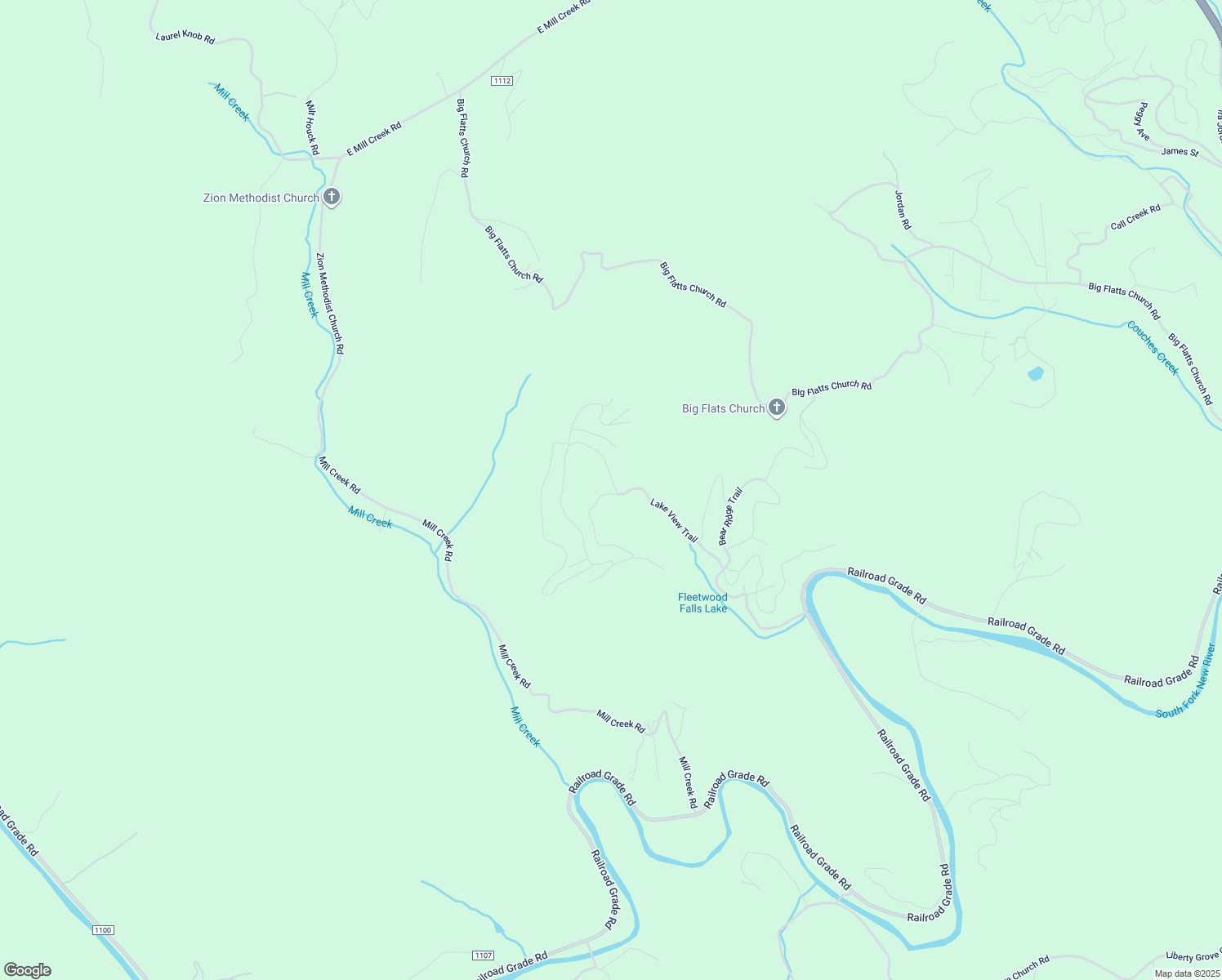 map of restaurants, bars, coffee shops, grocery stores, and more near 127 Azalea Trail in Fleetwood