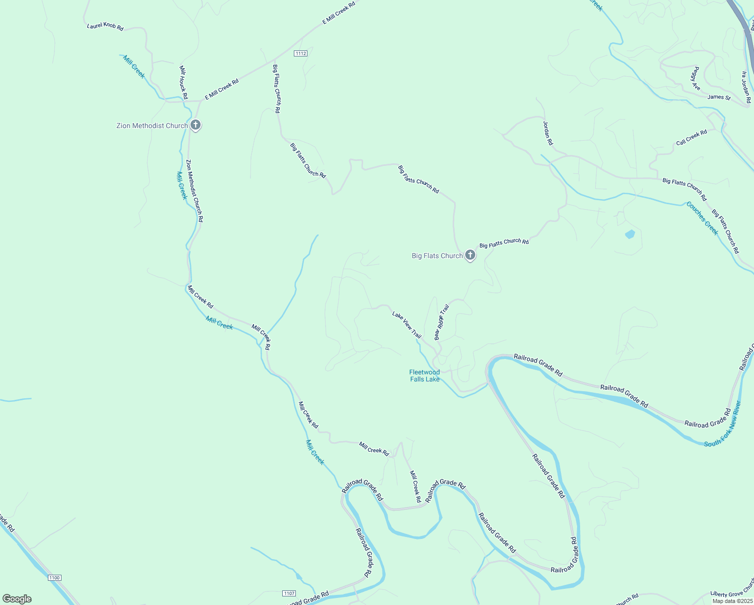 map of restaurants, bars, coffee shops, grocery stores, and more near 124 Azalea Trail in Fleetwood