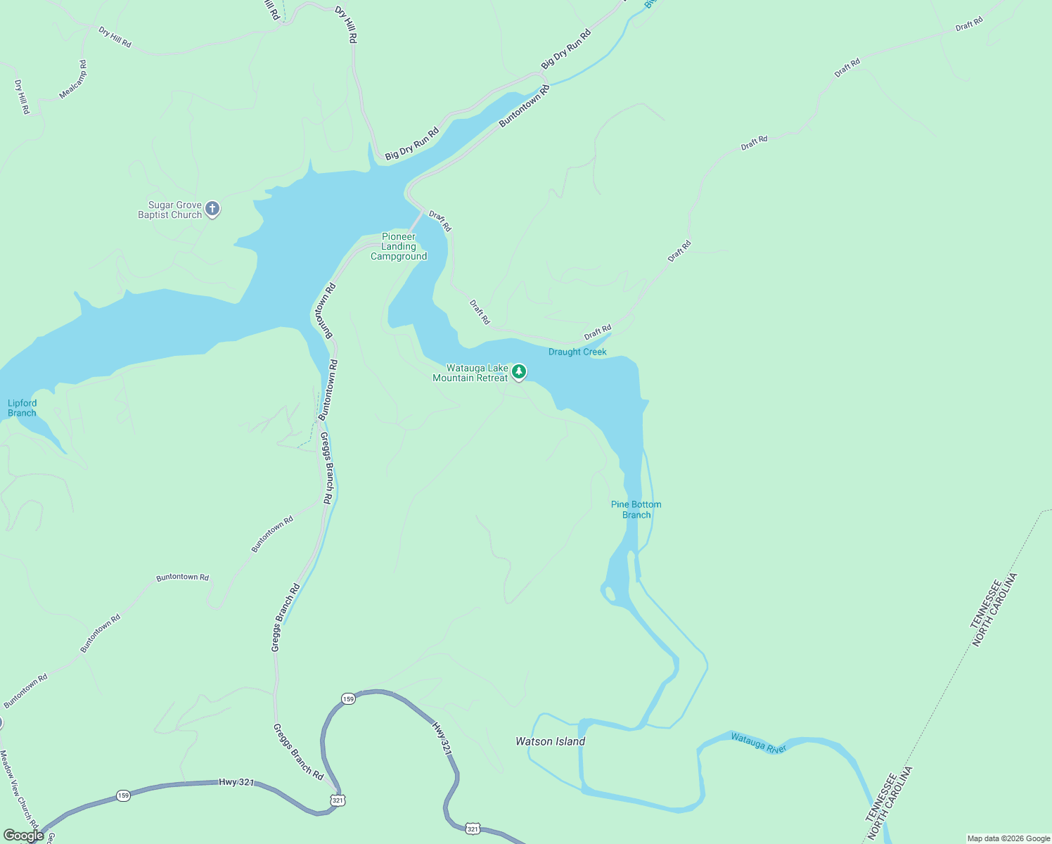 map of restaurants, bars, coffee shops, grocery stores, and more near 354 Cowan Town Road in Butler