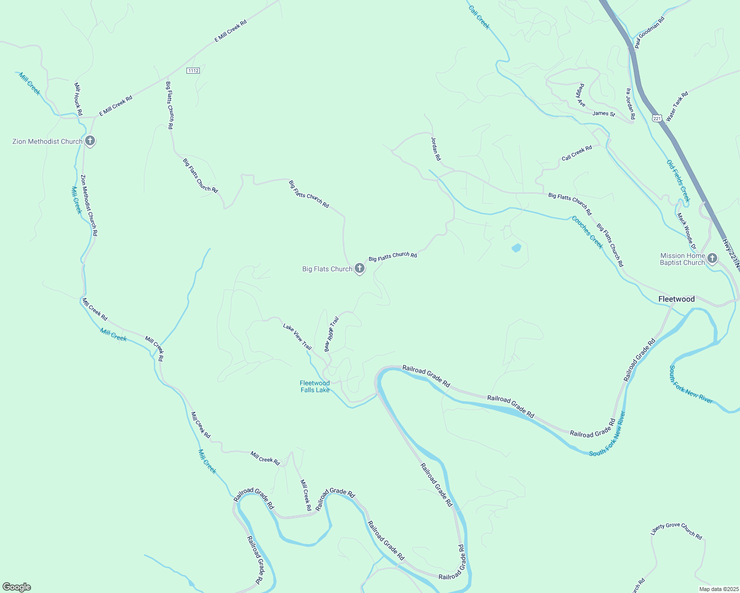 map of restaurants, bars, coffee shops, grocery stores, and more near 244 Gap Trail in Fleetwood