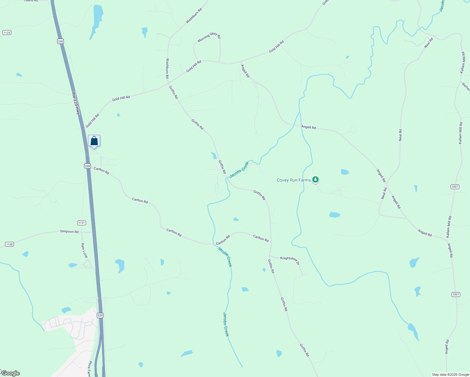 map of restaurants, bars, coffee shops, grocery stores, and more near in Summerfield