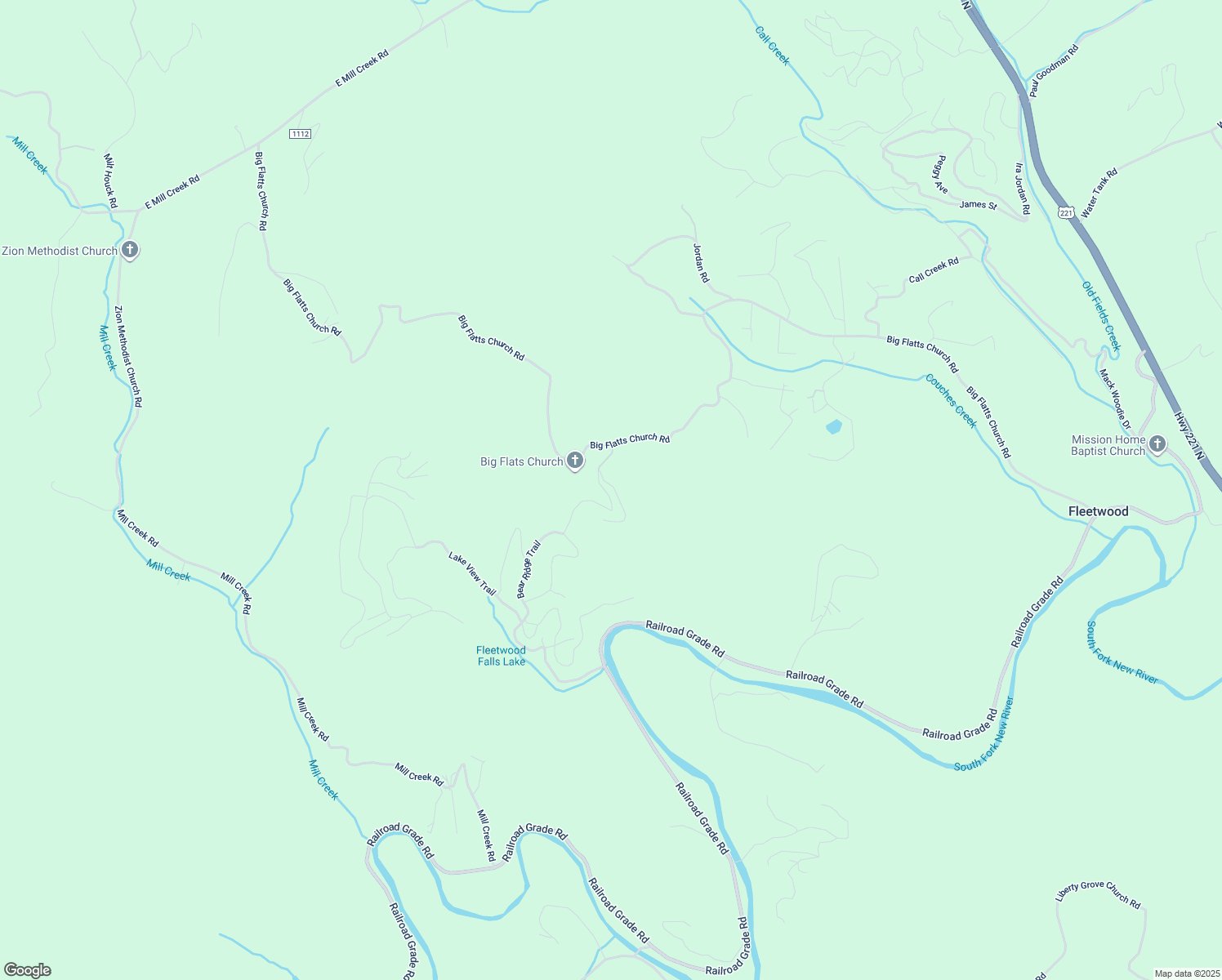 map of restaurants, bars, coffee shops, grocery stores, and more near 390 Gap Trail in Fleetwood