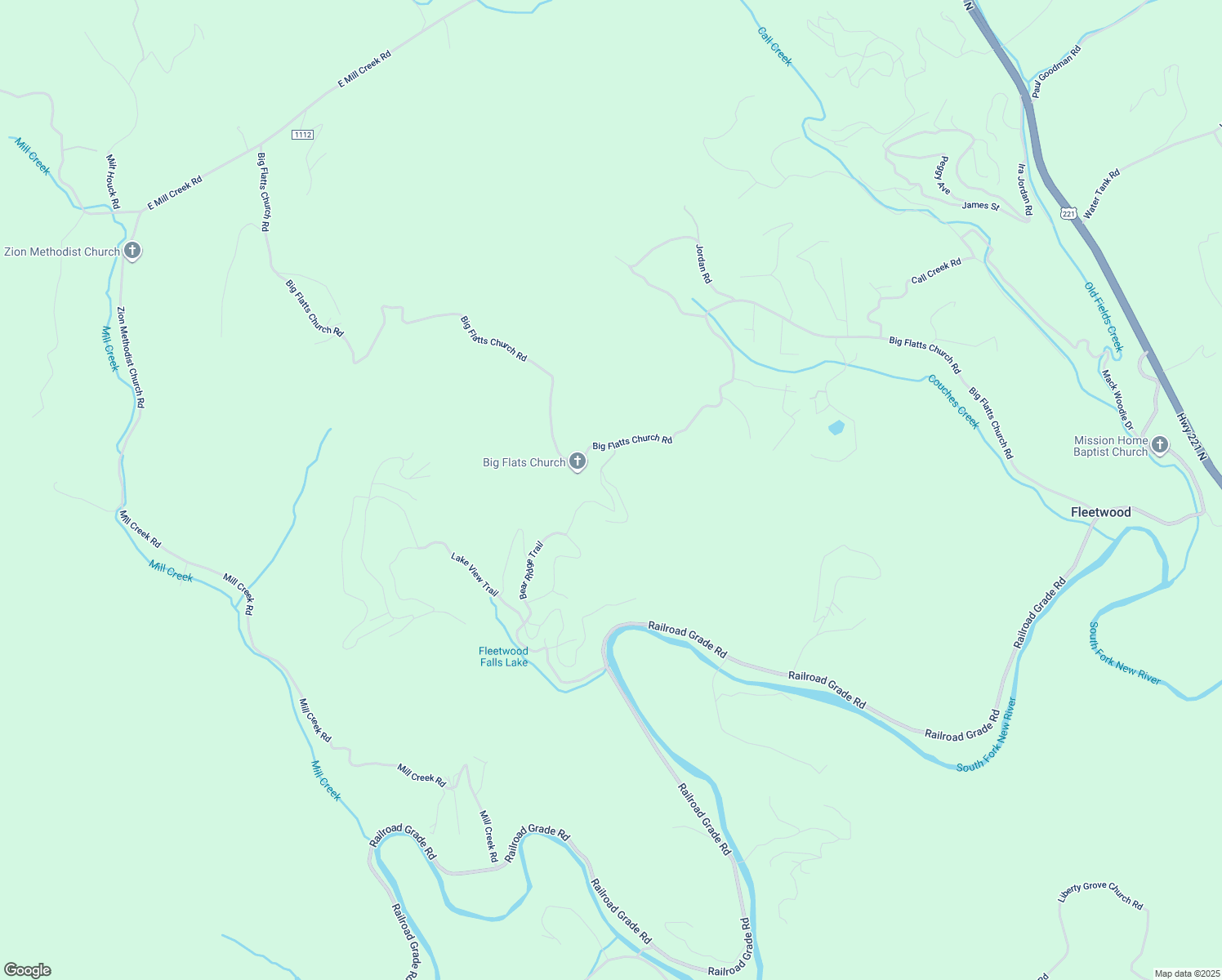 map of restaurants, bars, coffee shops, grocery stores, and more near 390 Gap Trail in Fleetwood