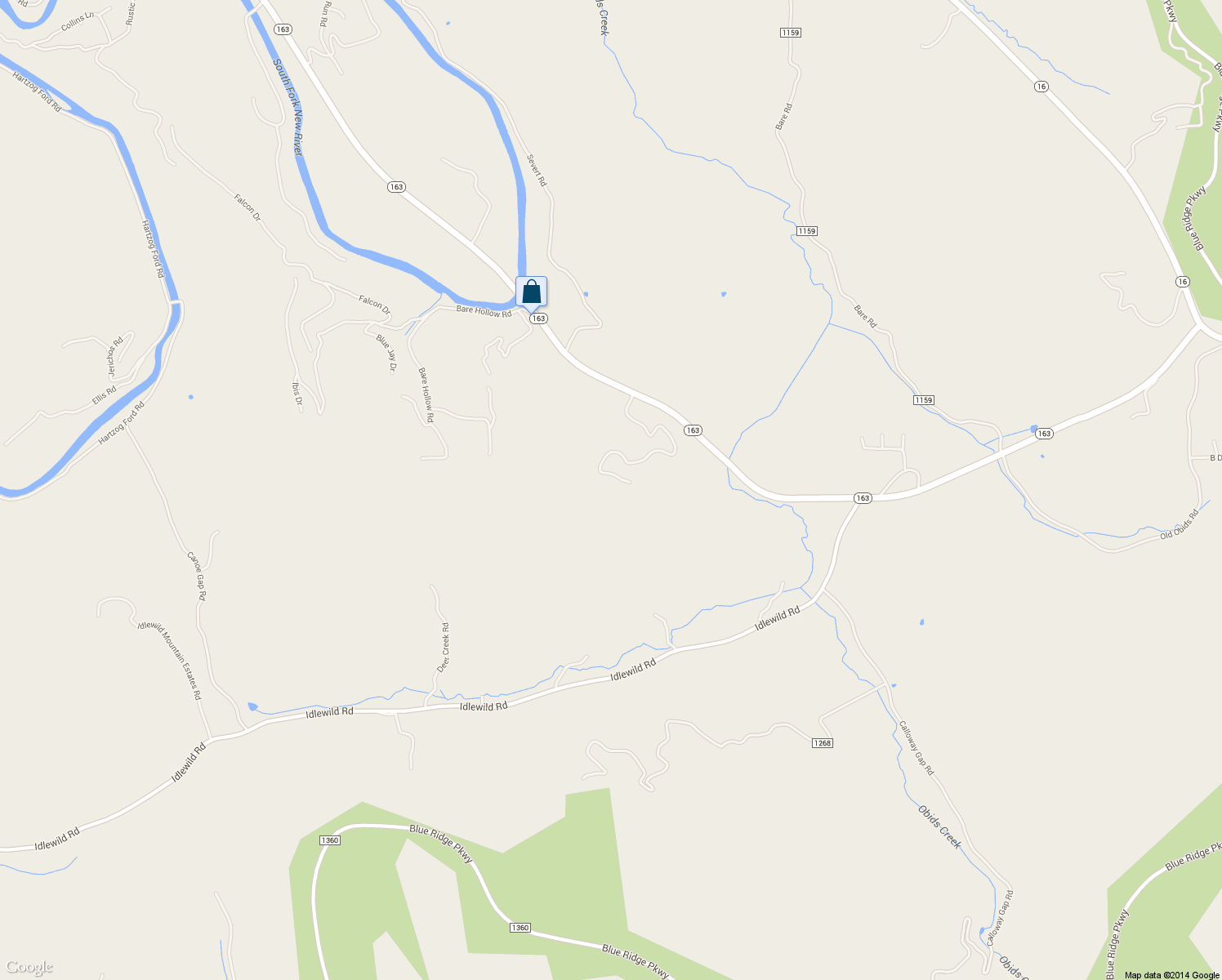 map of restaurants, bars, coffee shops, grocery stores, and more near 708 Davis Acres Drive in West Jefferson