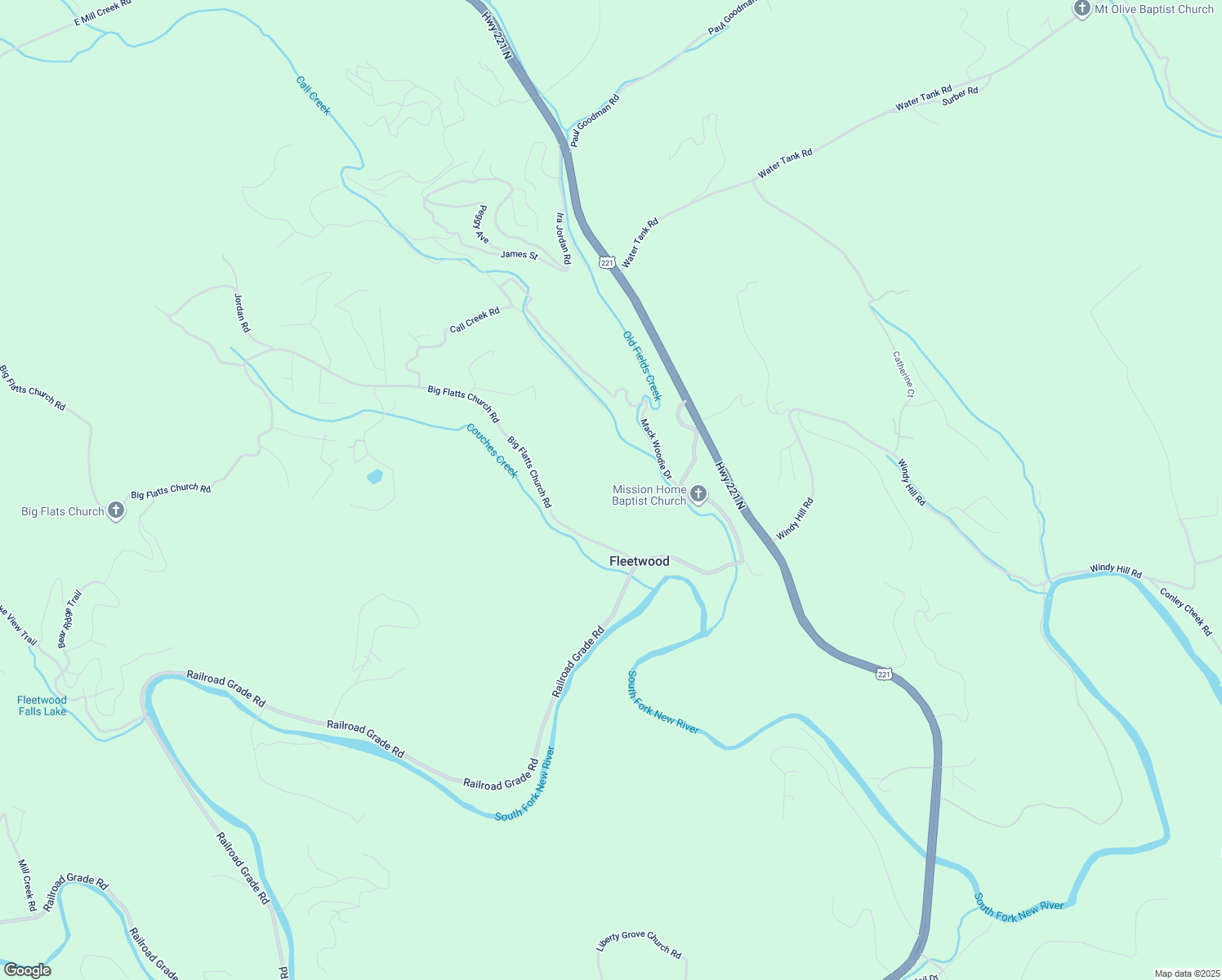 map of restaurants, bars, coffee shops, grocery stores, and more near 450 Big Flatts Church Road in Fleetwood