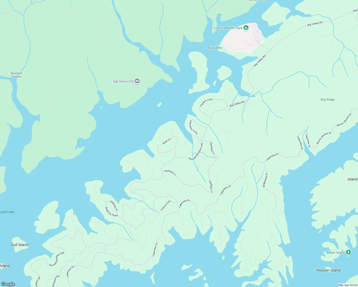 map of restaurants, bars, coffee shops, grocery stores, and more near 229 Ruth Circle in Sharps Chapel