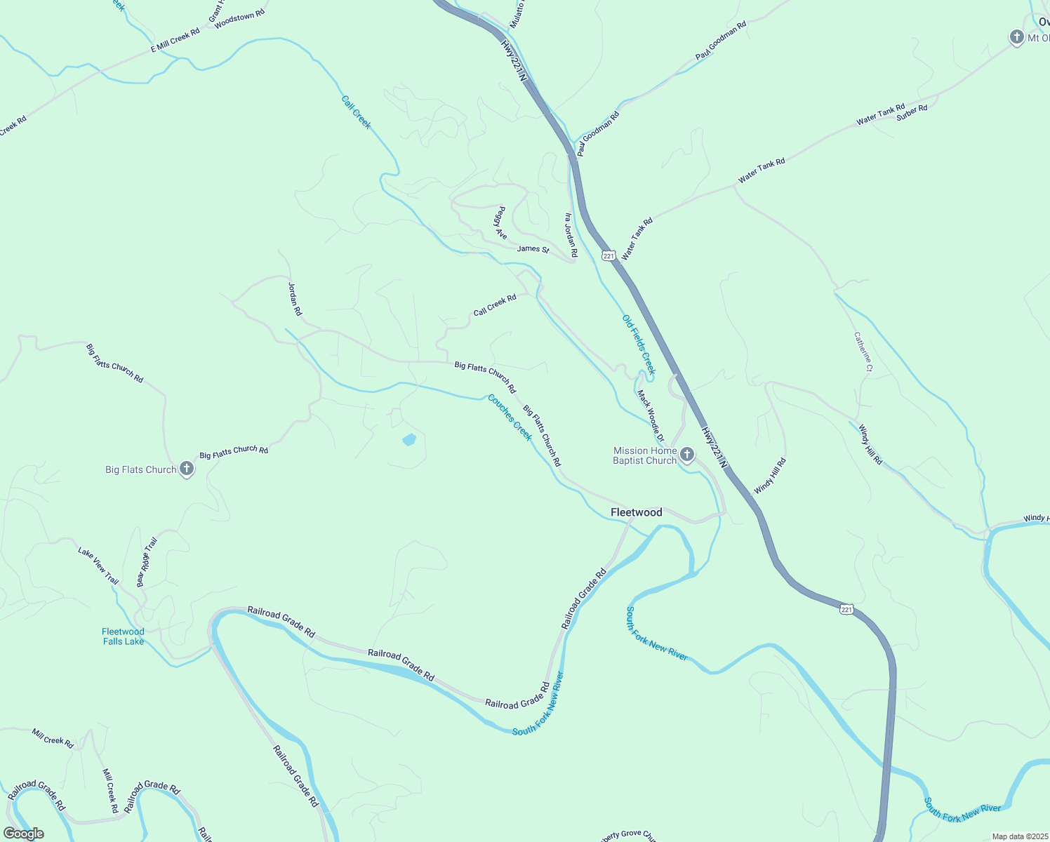 map of restaurants, bars, coffee shops, grocery stores, and more near 659 Big Flatts Church Road in Fleetwood