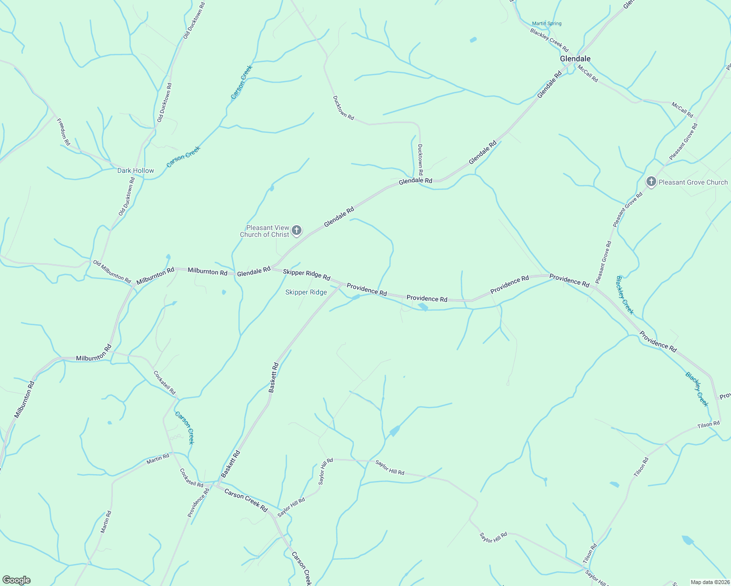 map of restaurants, bars, coffee shops, grocery stores, and more near 931 Providence Road in Limestone