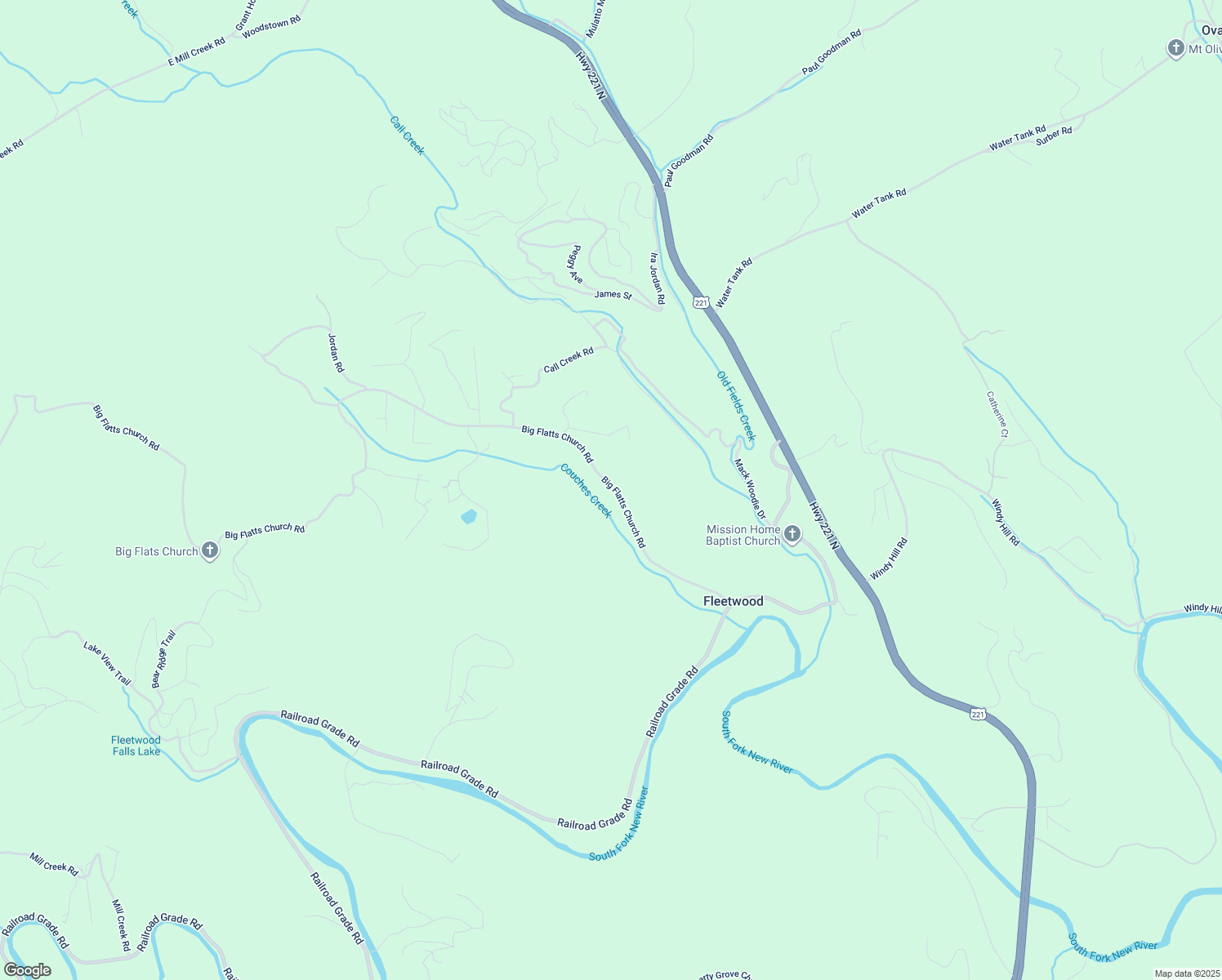 map of restaurants, bars, coffee shops, grocery stores, and more near 611 Big Flatts Church Road in Fleetwood