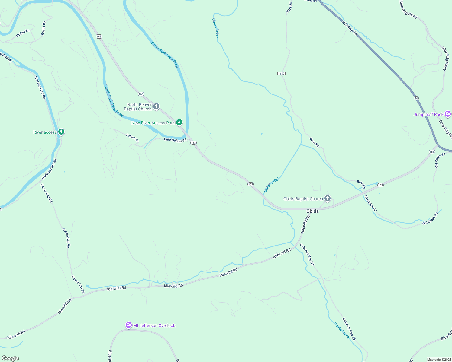 map of restaurants, bars, coffee shops, grocery stores, and more near 170 Davis Acres Drive in West Jefferson