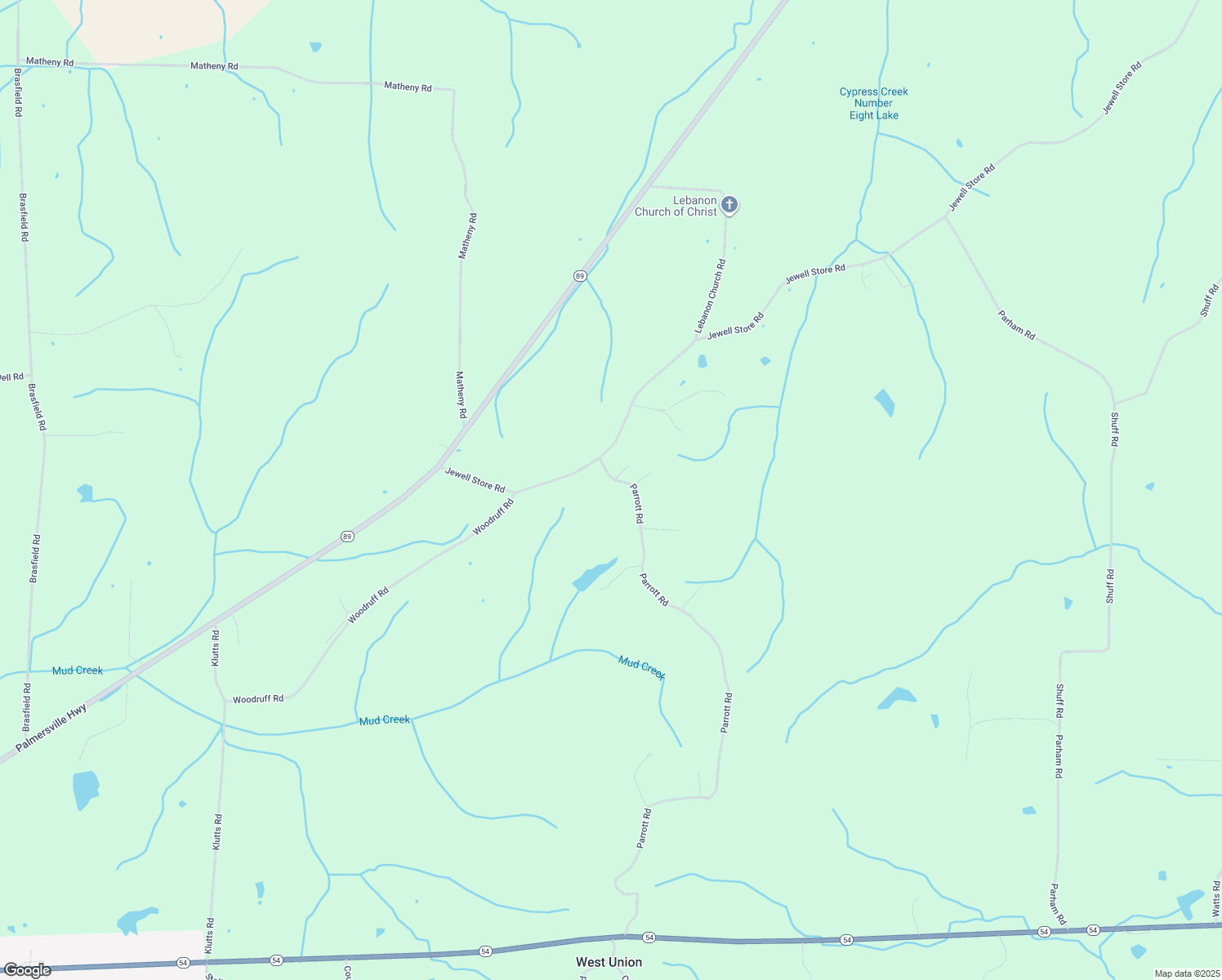 map of restaurants, bars, coffee shops, grocery stores, and more near 635 Parrott Road in Dresden
