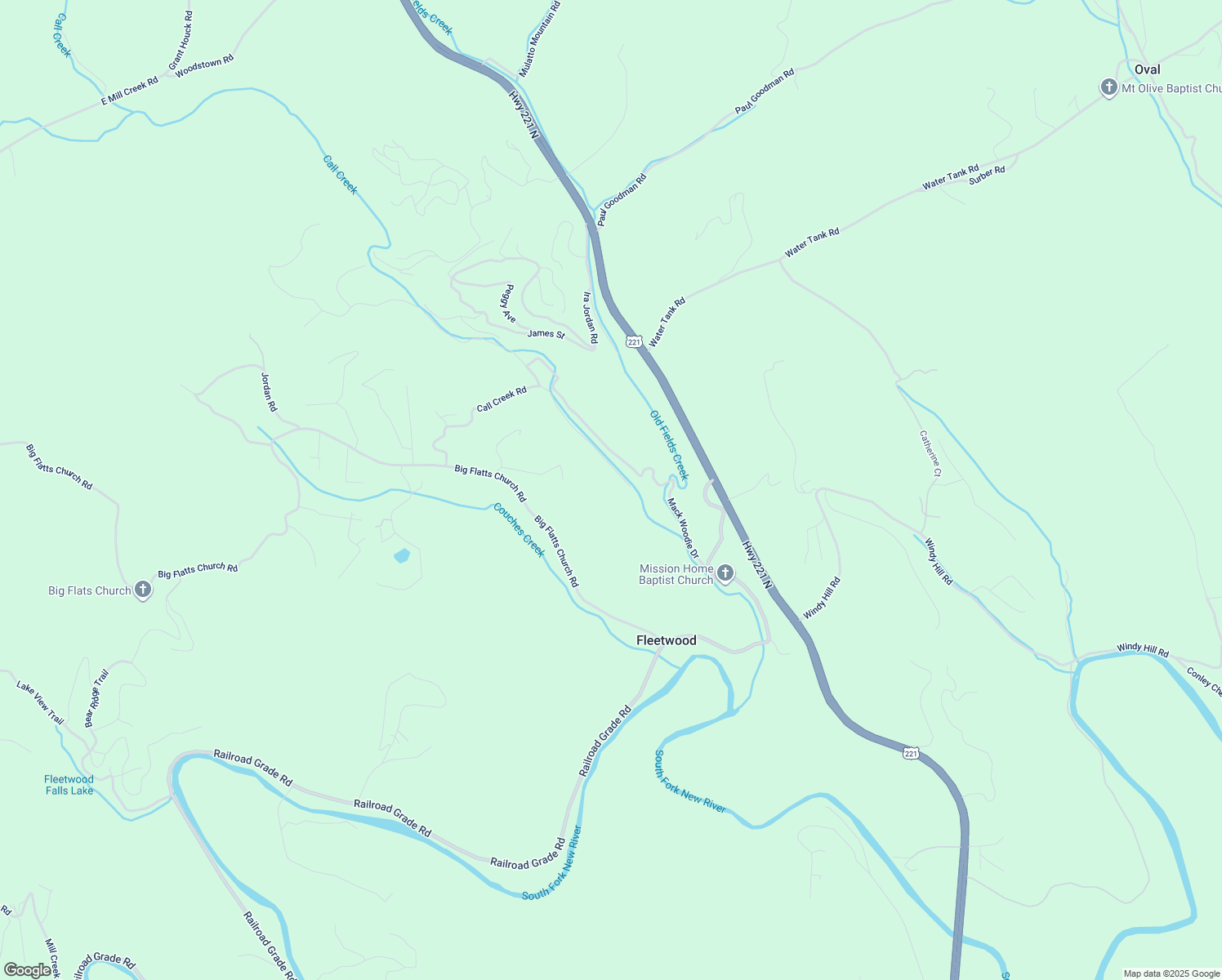 map of restaurants, bars, coffee shops, grocery stores, and more near 450 Big Flatts Church Road in Fleetwood