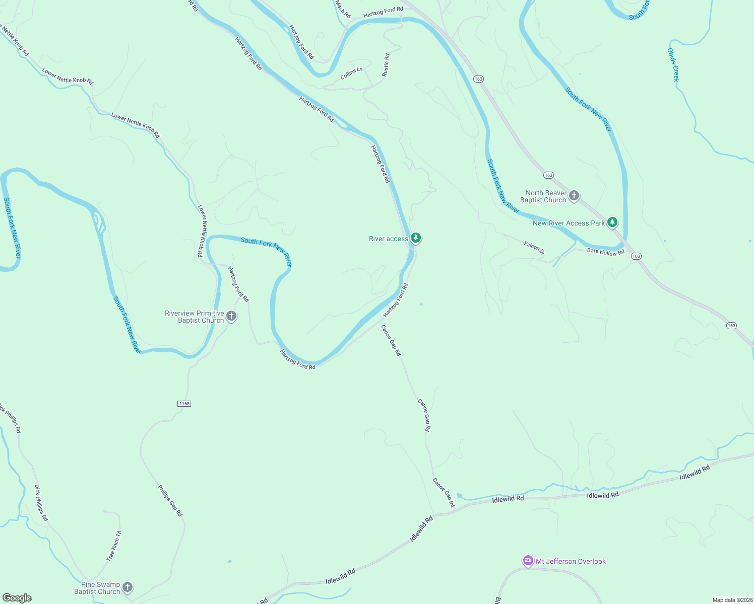 map of restaurants, bars, coffee shops, grocery stores, and more near 371 Ellis Road in West Jefferson