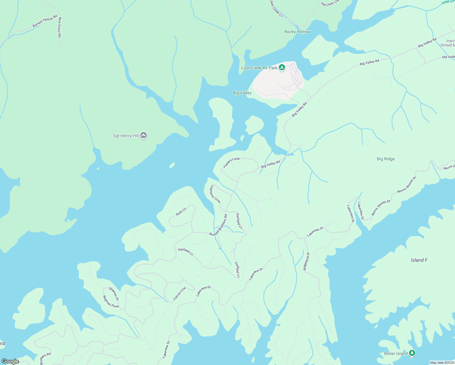 map of restaurants, bars, coffee shops, grocery stores, and more near 544 Fishers Loop in Sharps Chapel