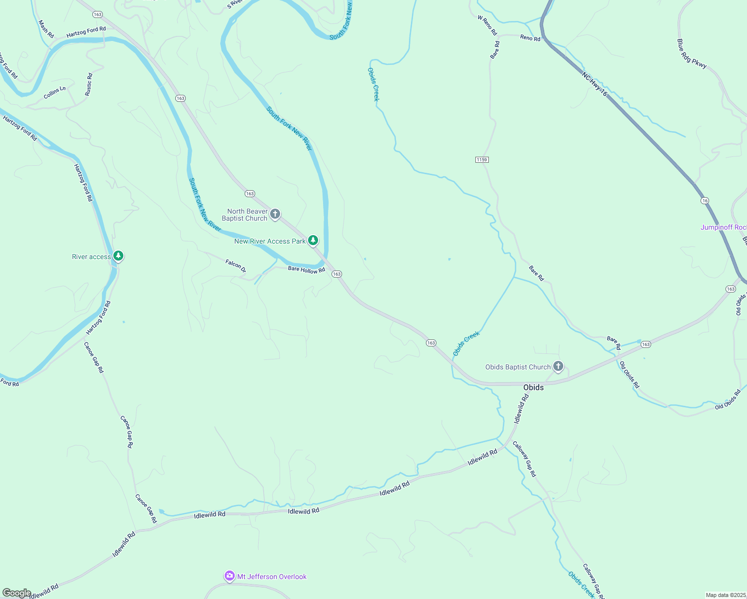 map of restaurants, bars, coffee shops, grocery stores, and more near in Jefferson