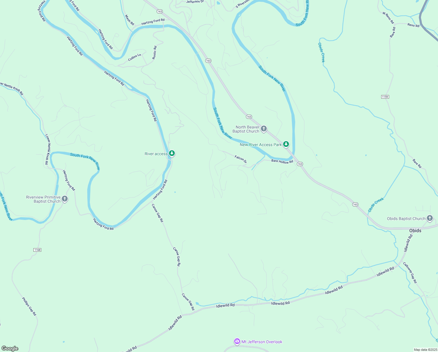 map of restaurants, bars, coffee shops, grocery stores, and more near 383 Partridge Trail in West Jefferson