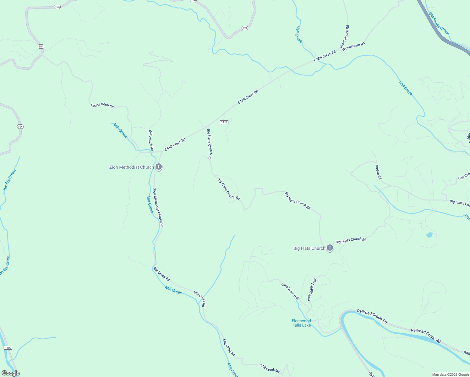 map of restaurants, bars, coffee shops, grocery stores, and more near 352 Ridge Top Lane in Fleetwood