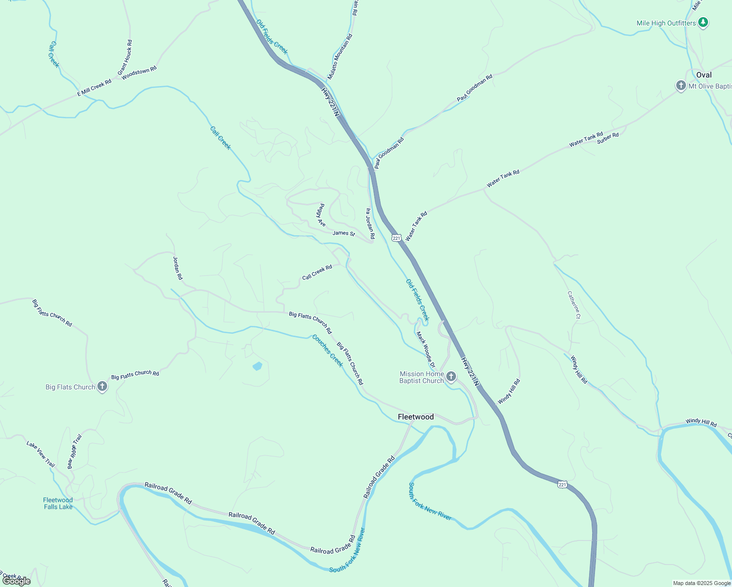 map of restaurants, bars, coffee shops, grocery stores, and more near 311 Camp David Road in Fleetwood
