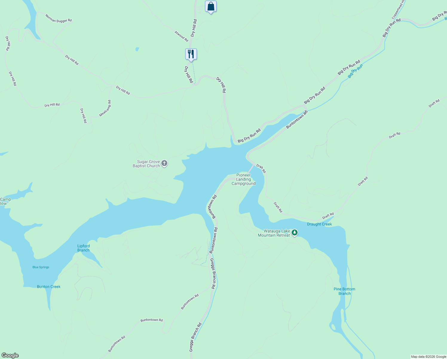 map of restaurants, bars, coffee shops, grocery stores, and more near in 